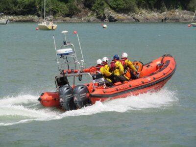 Flares equipped on new Union Hall RNLI lifeboat