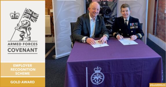 Wescom Group receives Defence Employers Recognition Scheme Gold Award
