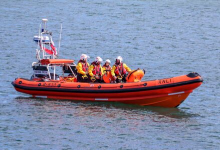 Flares used in nighttime sea search