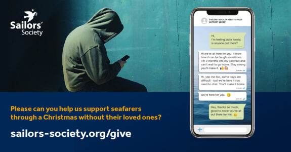 Sailors' Society launches Christmas Appeal for separated seafarers